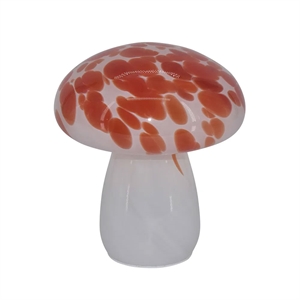 La Vida - Mushroom glaslampe LED - Stor - Abrikos