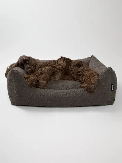 Nordog - Billy Bouclé hundeseng Mocca - small