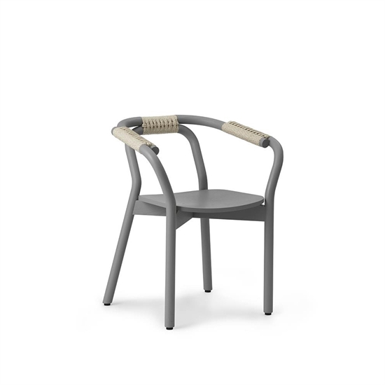 Normann Copenhagen - Knot Chair - grå/natur