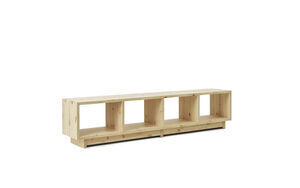 Normann Copenhagen - Plank Bookcase Low - Pine