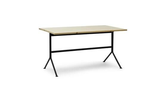 Normann Copenhagen - Kip Desk Black Steel - Pine