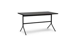 Normann Copenhagen - Kip Desk Black Steel - Dark Brown