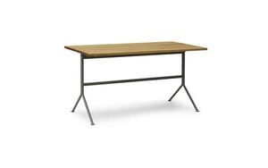 Normann Copenhagen - Kip Desk Grey Steel - Oak