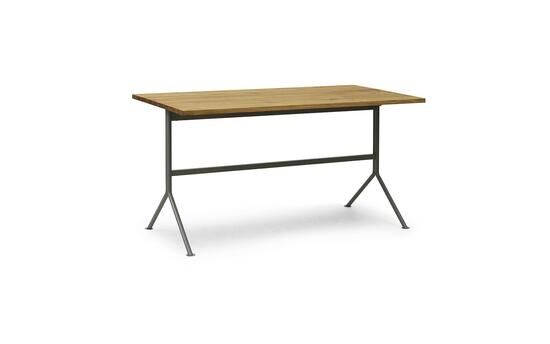 Normann Copenhagen - Kip Desk Grey Steel - Oak