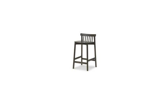 Normann Copenhagen - Pind Barstool 65 cm - Brown Stained Ash