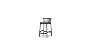 Normann Copenhagen - Pind Barstool 65 cm - Black Stained Ash