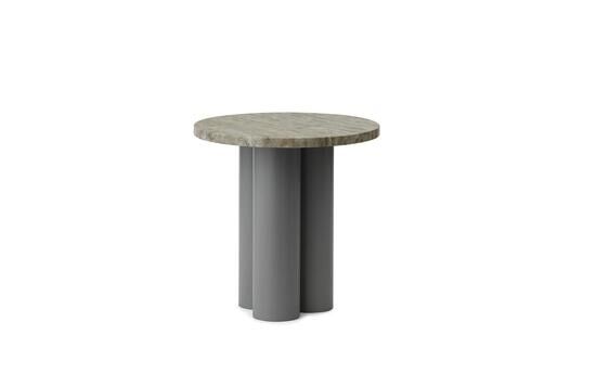 Normann Copenhagen - Dit Table Grey - Travertine Silver