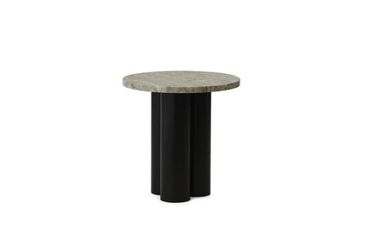 Normann Copenhagen - Dit Table Brown - Travertine Silver