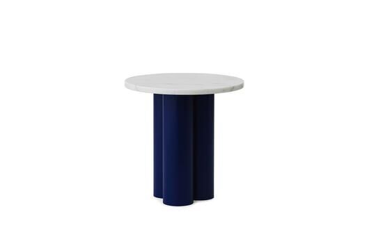 Normann Copenhagen - Dit Table Bright Blue - White Carrara