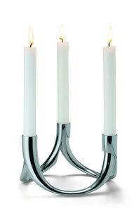 Philippi - Bow candle holder, 3 pcs set