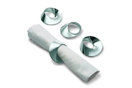 Philippi - Swirl napkin rings 4 pcs