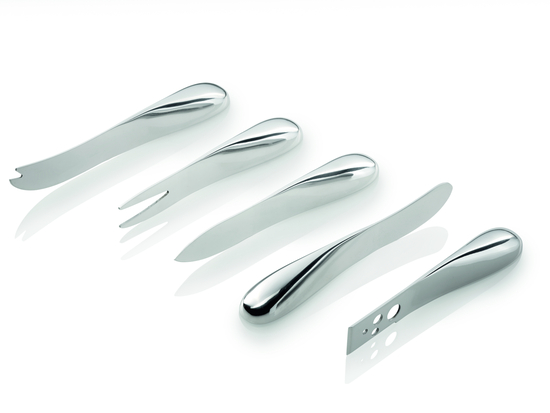 Philippi - Space cheese knives, 5 pcs set