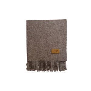 Skriver Collection plaid - Baby Alpaca plaid light brown Billede af Skriver Collection plaid - Baby Alpaca plaid light brown