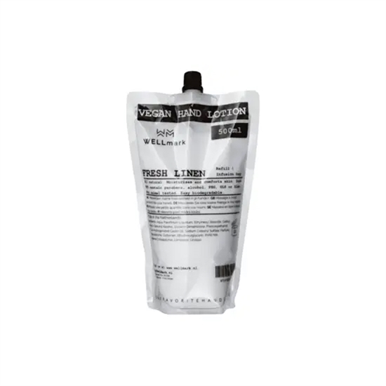 WELLmark - Refill hånd lotion 500 ml fresh linen