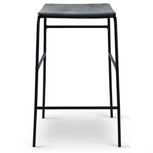 Image of Bent Hansen - Sincera bar stool - 65 cm - sort