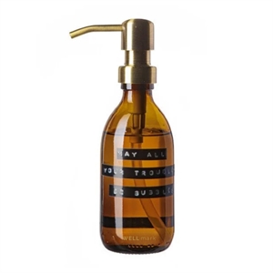 WELLmark - Håndsæbe - amber/brass bamboo - 250ml - MAY ALL YOUR