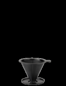 Stelton - Nohr slow brew kaffetragt med filter black metallic