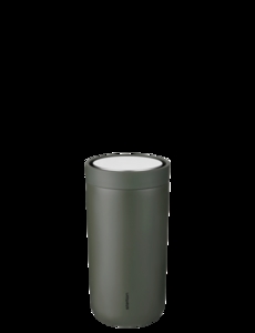 Stelton - To Go Click termokop 0.2 l. soft dark forest