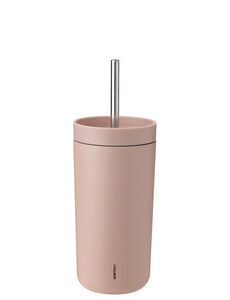 Stelton - To Go Sip termokop med sugerør 0.4 l. heather