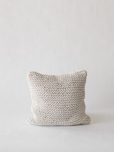 Tell Me More - Rope cushion cover 50x50 - Offwhite