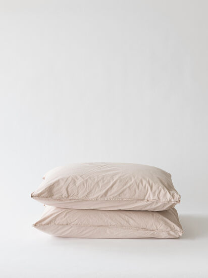 Tell Me More - Pillowcase org cotton 50x70 2p - shell