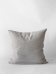Tell Me More - Pillowcase linen 65x65 - grey/white