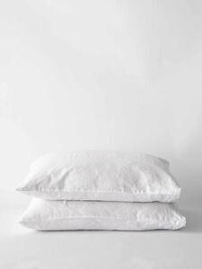 Tell Me More - Pillowcase linen 50x70 2p - bleached white