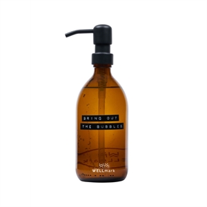 WELLmark - Håndsæbe - amber/black bamboo - 500ml -  BRING OUT THE BUBBLES