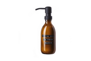 WELLmark - Hand Lotion - amber/black bamboo - 250ml  - IT IS ALL IN YOUR HANDS