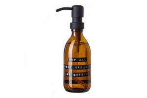 WELLmark - Håndsæbe - amber/black bamboo  -250ml - MAY ALL YOUR TROUBLES